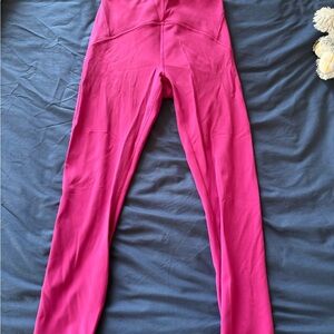 Lululemon pink leggings